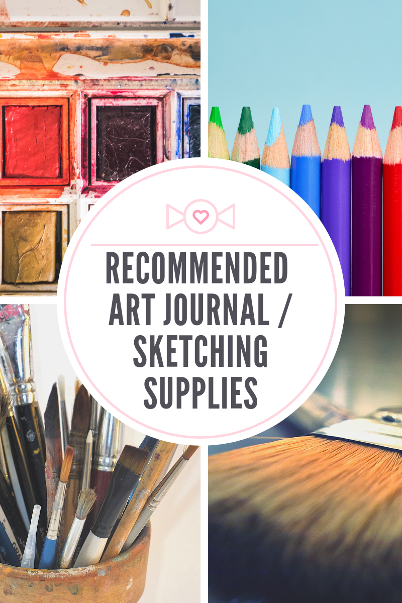 Recommended art journal sketching supplies for beginners to advanced artists